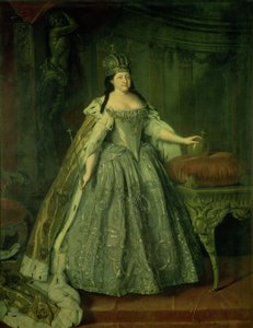 Keisarinna Anna Ivanovnan (1693-1740) muotokuva 1730